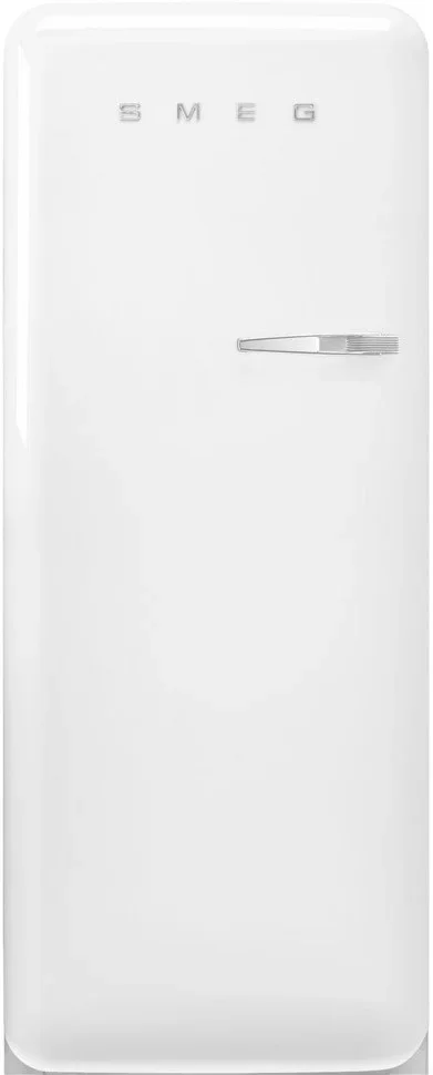 SMEG FAB28LWH6 Отдельностоящий однодверный холодильник, стиль 50-х годов, 60 см, белый, петли слева