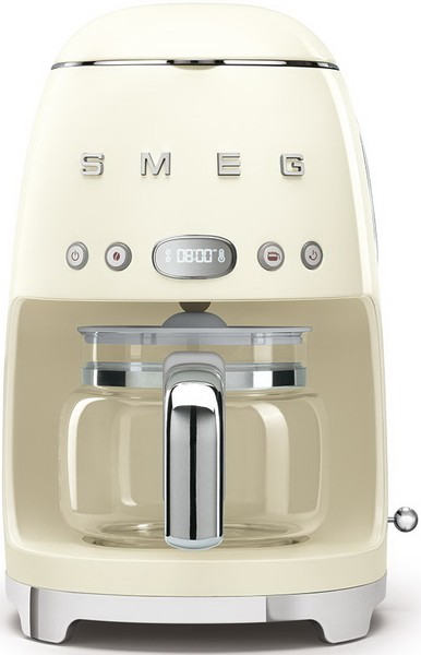 Капельная кофеварка кремовый