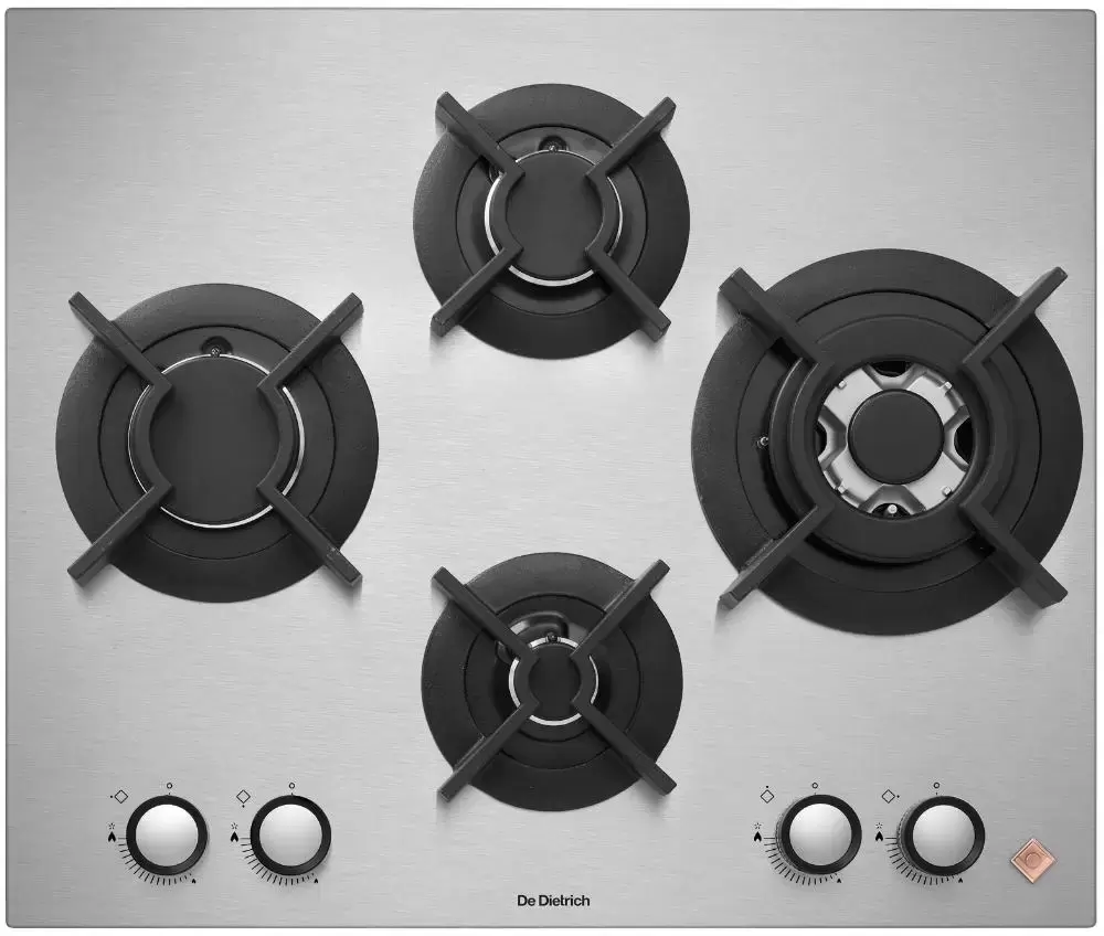 Газовая варочная панель «FLAT» 65 см De Dietrich DPE7649XF