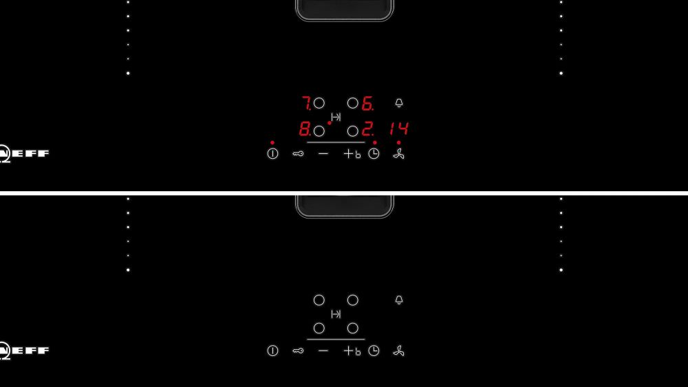 Индукционная варочная панель с вытяжкой T46CB4AX2 Neff