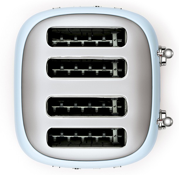 Тостер на 4 ломтика пастельный голубой