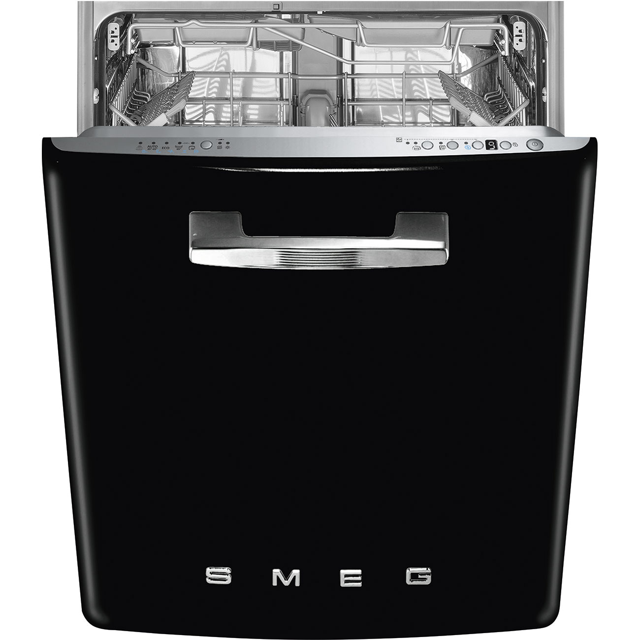 SMEG STFABBL3 Встраиваемая посудомоечная машина, черная, 60 см
