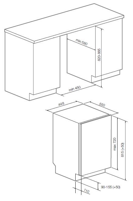 Посудомоечная машина Comfort Graude VG 45.2 S