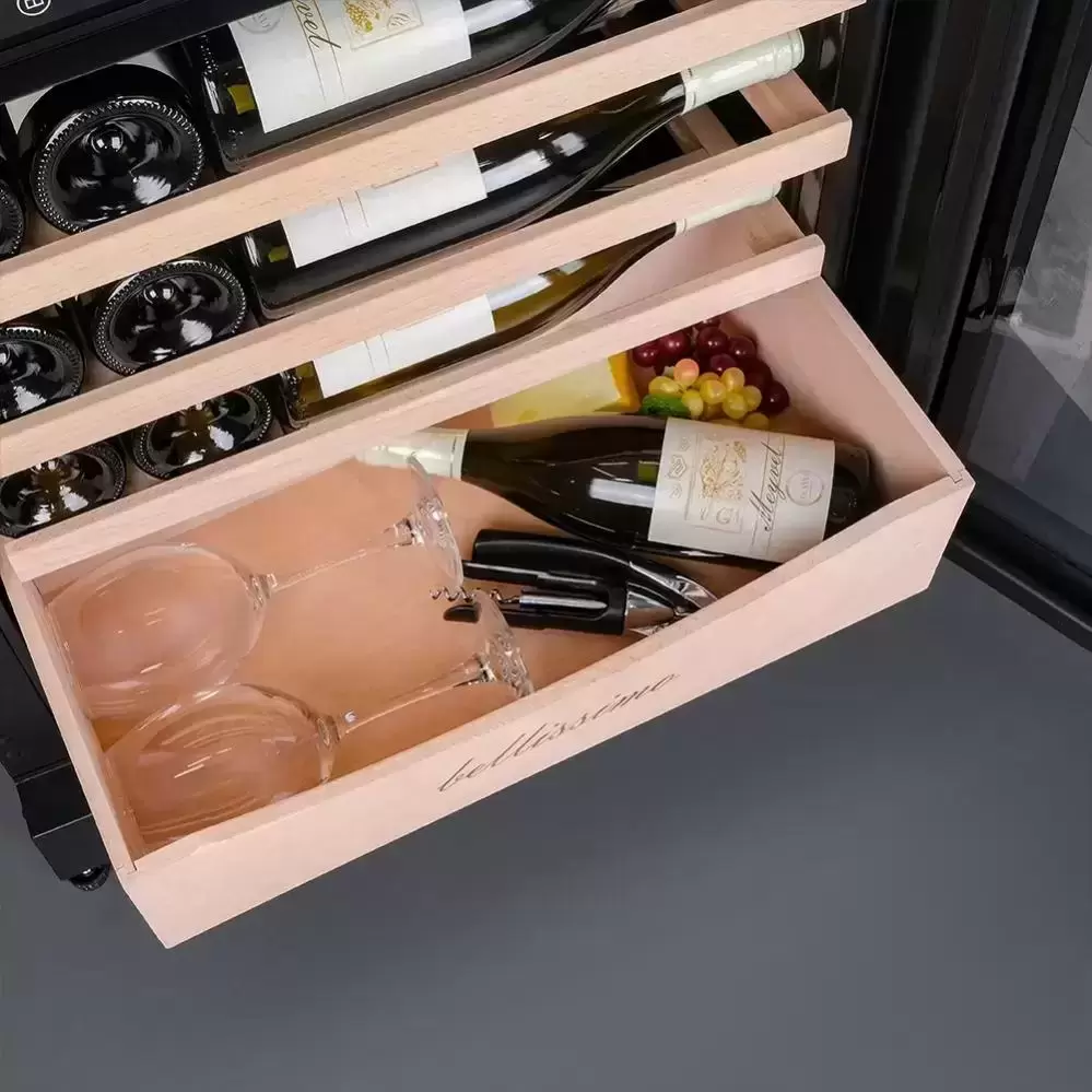 Винный шкаф компрессорный встраиваемый Meyvel MV98-KBT3 (Slim)