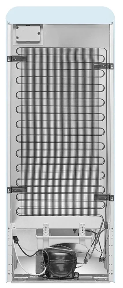 SMEG FAB28LPB6 Отдельностоящий однодверный холодильник, стиль 50-х годов, 60 см, пастельный голубой,