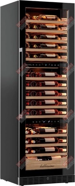 Винный шкаф компрессорный в нишу MEYVEL MV98-KST3 (Slim)